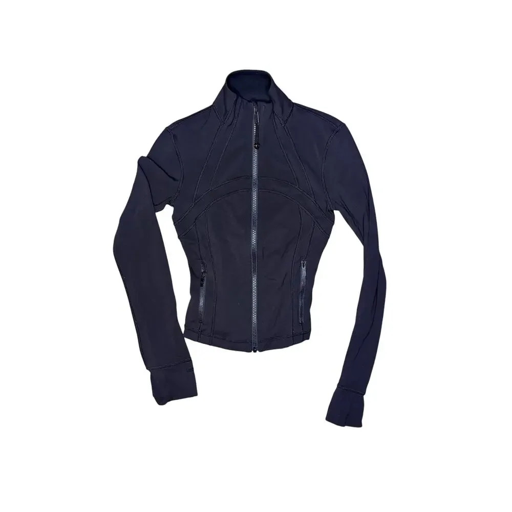 Lululemon Black Define Nulu Jacket Size 0 - Picture 2 of 5